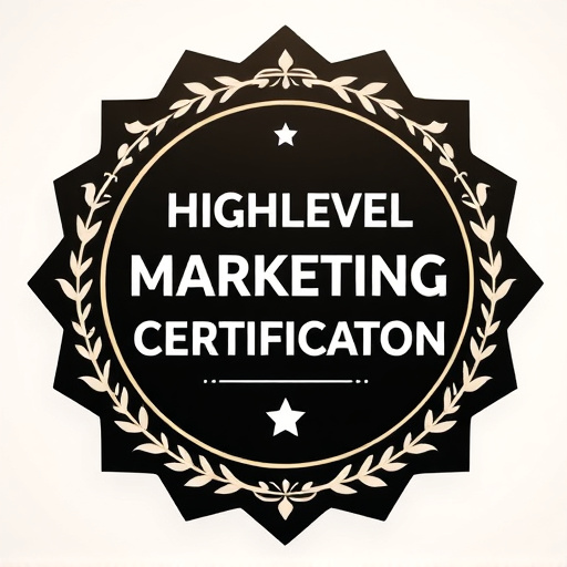 highlevel marketing certification