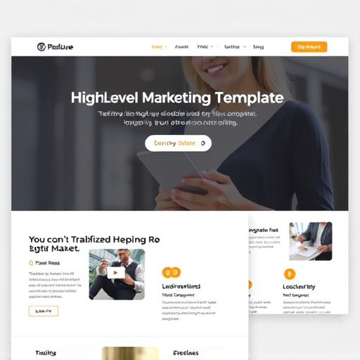 highlevel marketing templates