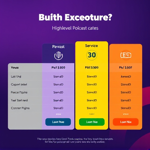 highlevel podcast service pricing
