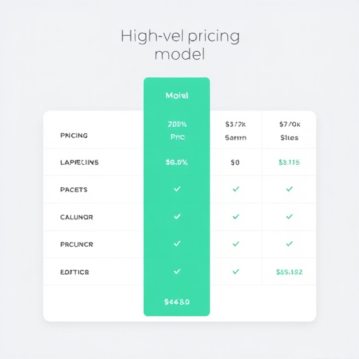 highlevel pricing model
