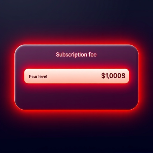 highlevel subscription fee