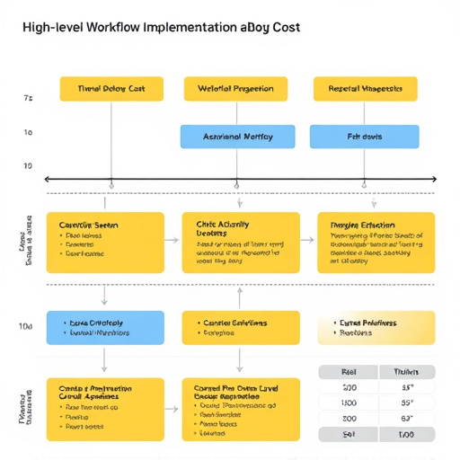 highlevel workflow implementation cost