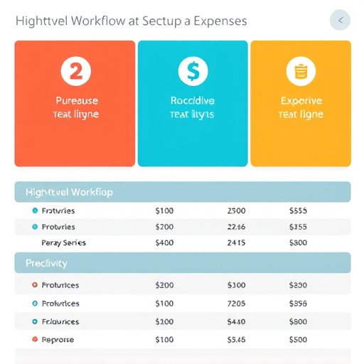 highlevel workflow setup expenses