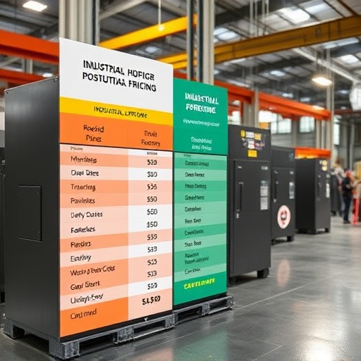 industrial pricing comparison
