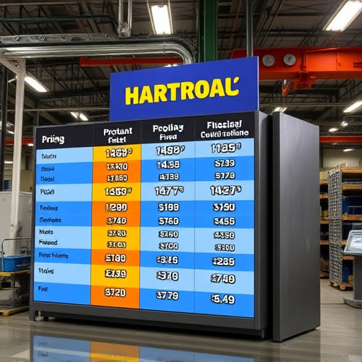 industrial pricing comparison