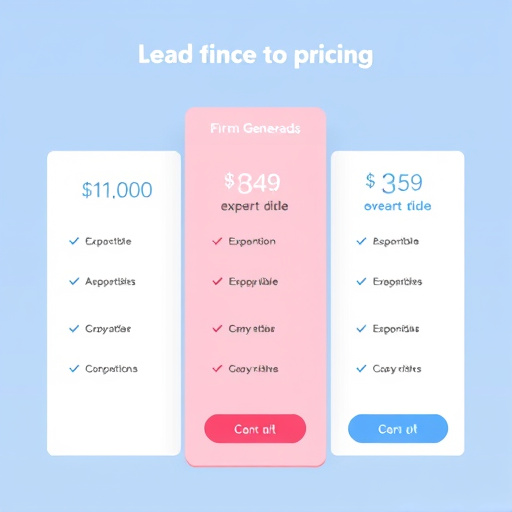 law firm lead generation pricing