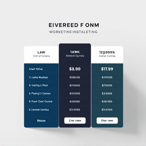 law firm marketing pricing