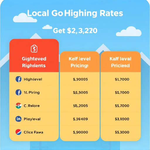 local gohighlevel pricing rates
