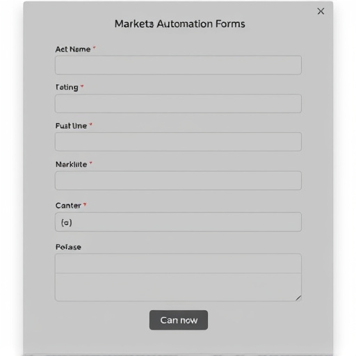 marketing automation forms
