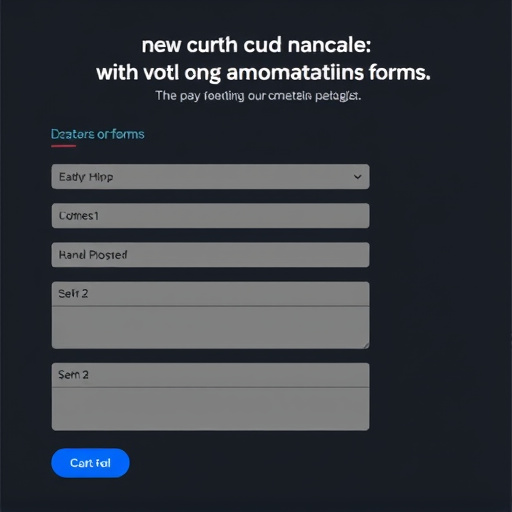 marketing automation forms