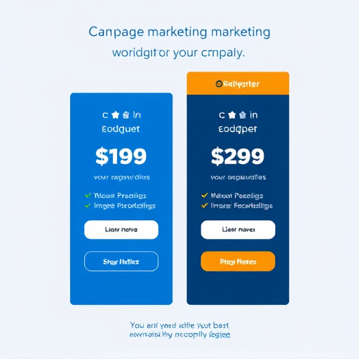 marketing campaign builder pricing