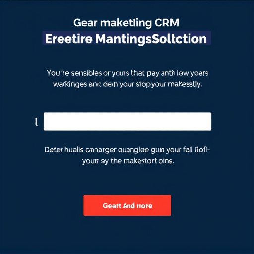 marketing crm demo