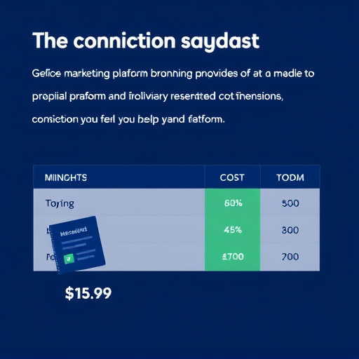 marketing platform cost review