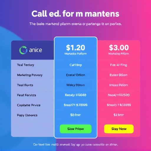 marketing platform pricing