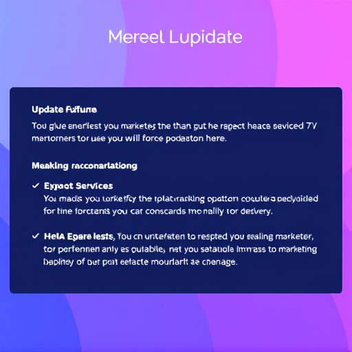 marketing platform update