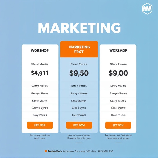 marketing workshop pricing