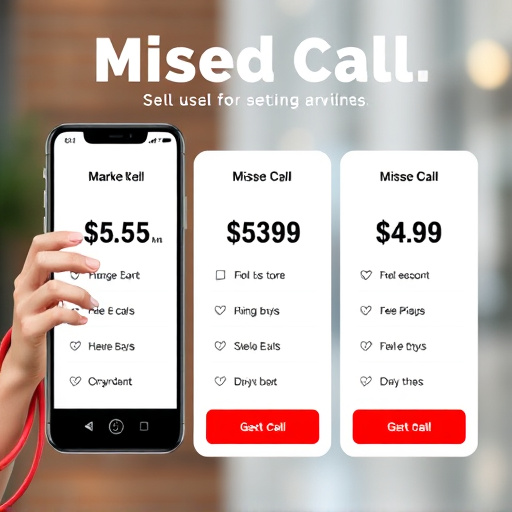 missed call marketing pricing