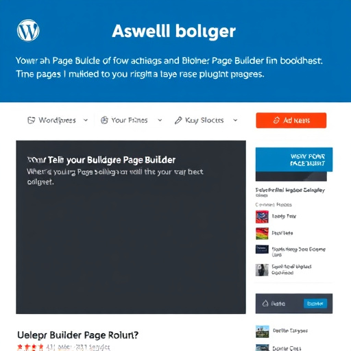 page builder plugin for wordpress