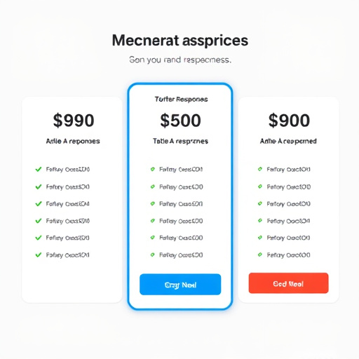 pricing for automated responses