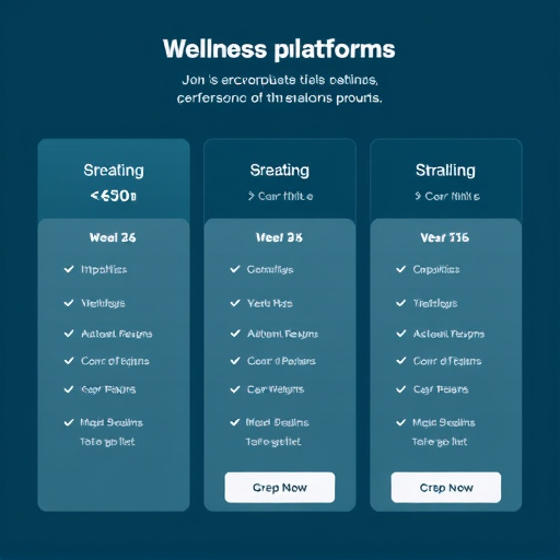 pricing for wellness platforms