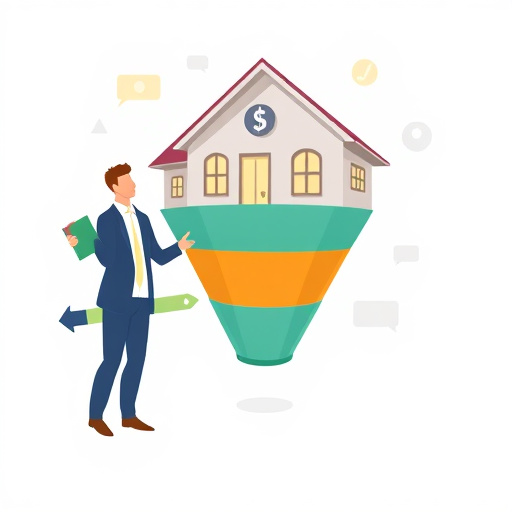 property agent lead funnel