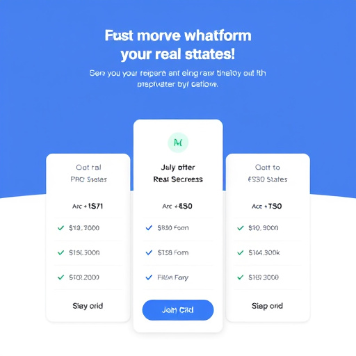 real estate platform pricing