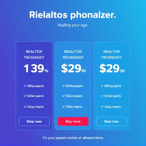 realtor technology pricing