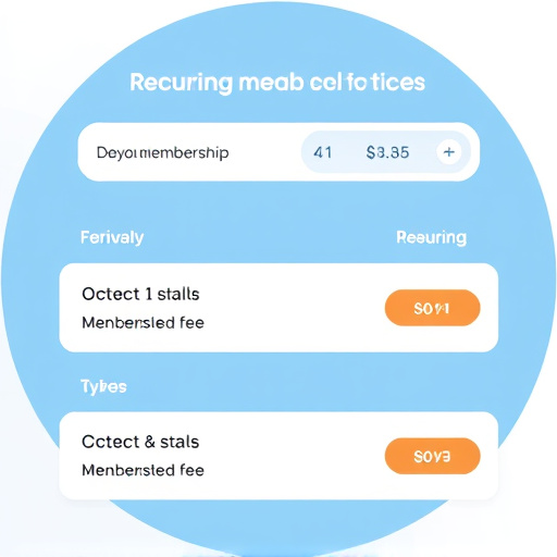 recurring membership fees