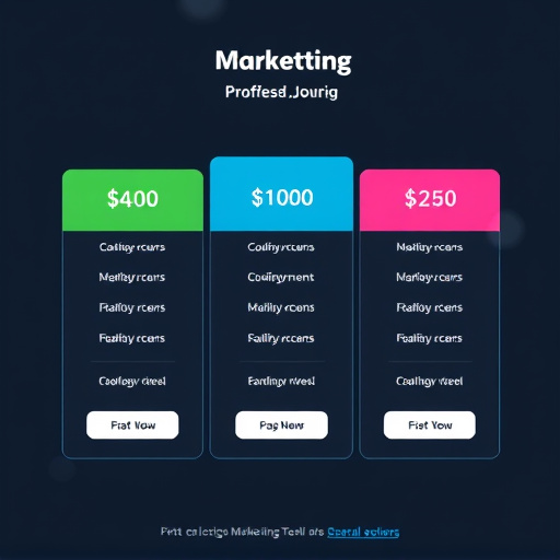 saas marketing pricing