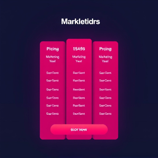 saas marketing pricing