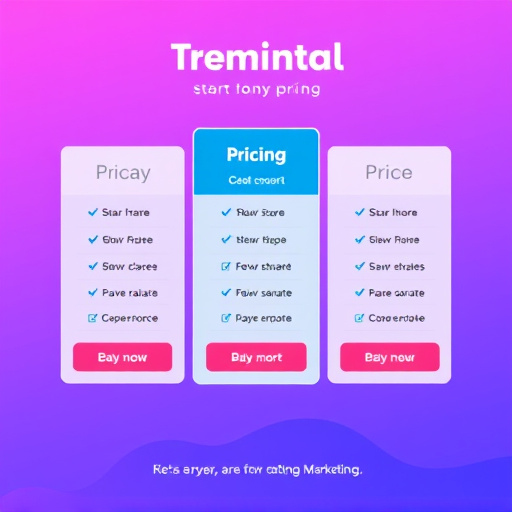 saas marketing pricing