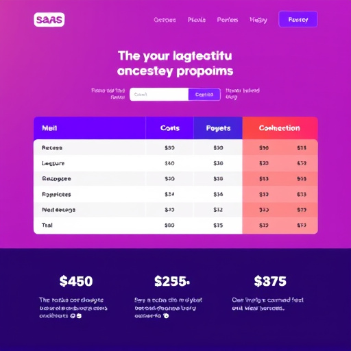 saas website cost breakdown