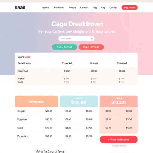 saas website cost breakdown
