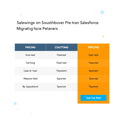 salesforce migration pricing guide