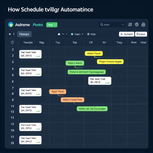 scheduling workflow automation