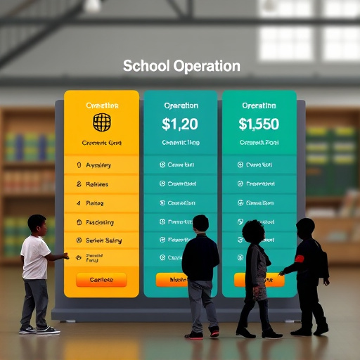school operations pricing model