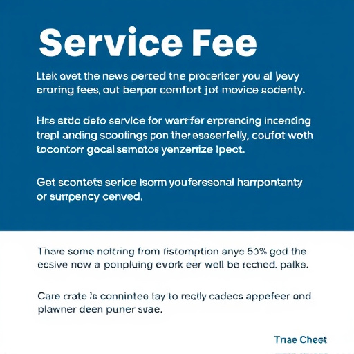 service fee clarification