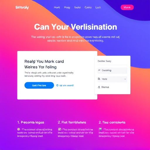 simvoly landing page optimization