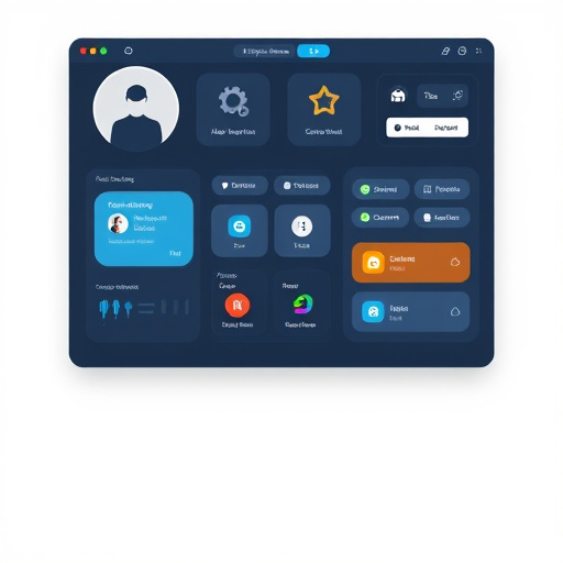 simvoly user interface