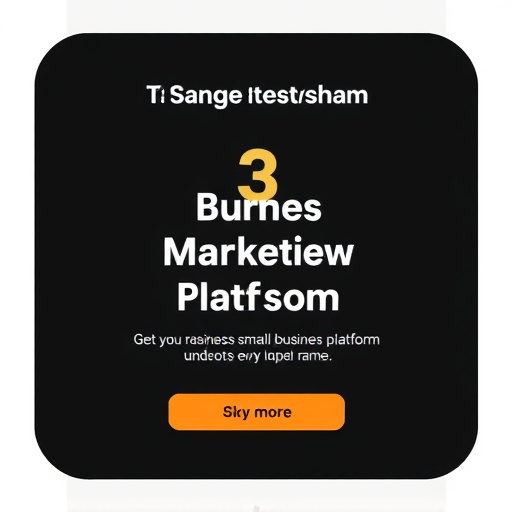 small business marketing platform