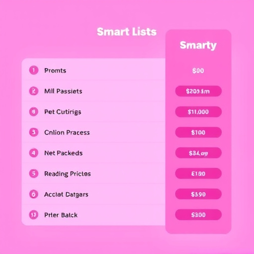 smart lists pricing model