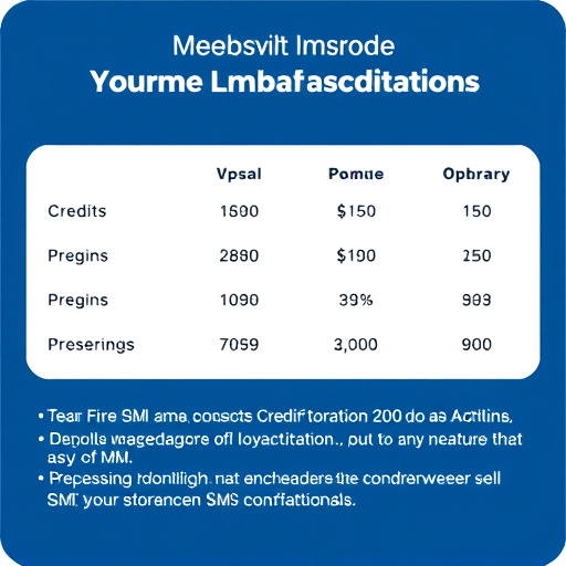 sms credit allocation