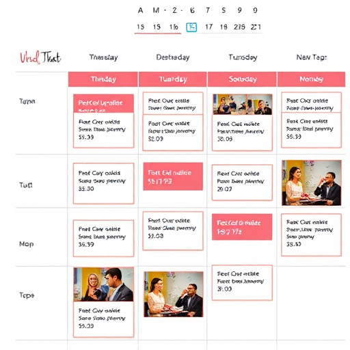 social content scheduling