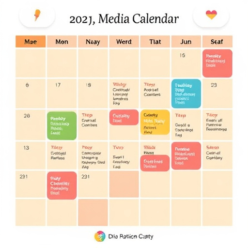 social media calendar