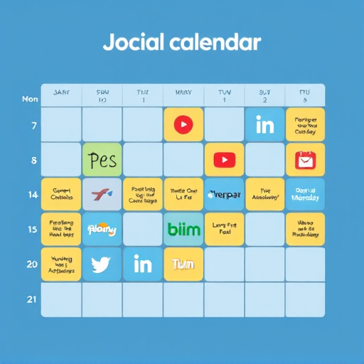 social media calendar