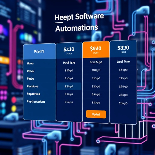 software automation pricing