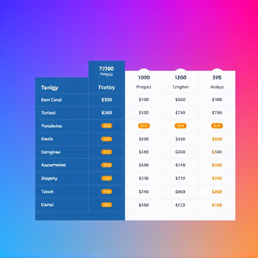 software pricing analysis