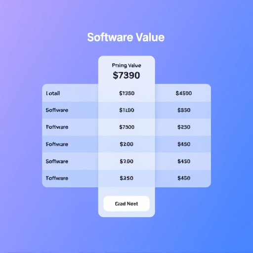 software pricing value
