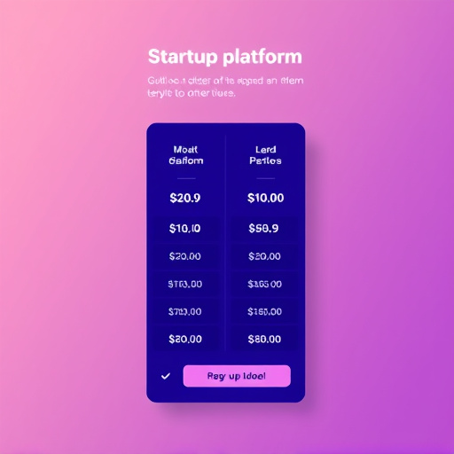 startup platform pricing