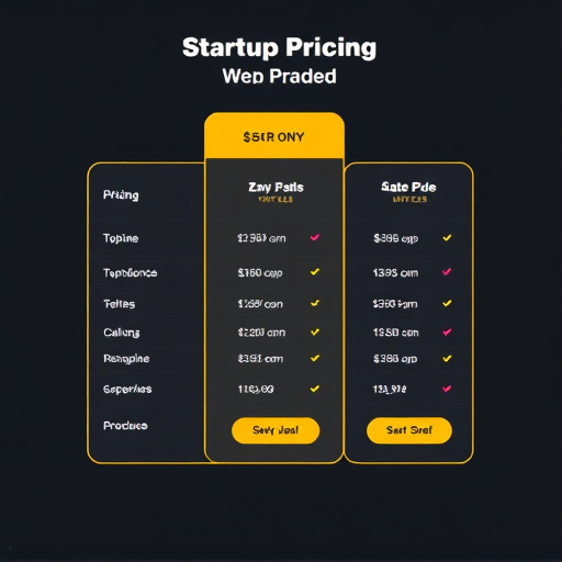 startup pricing model